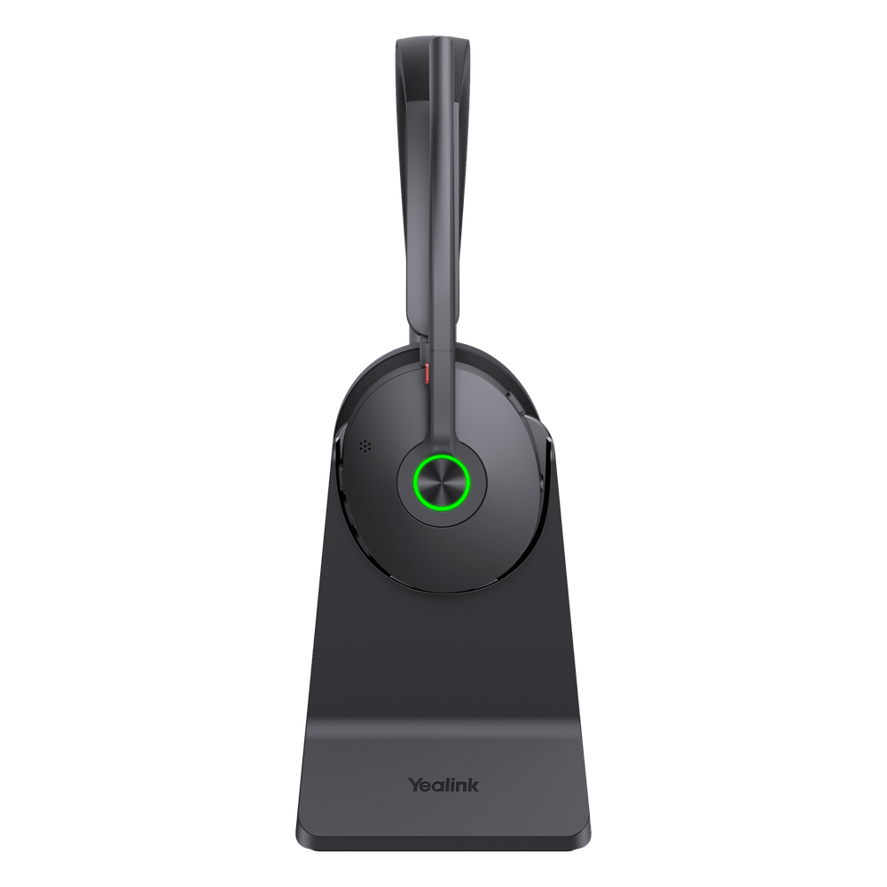 Diadema Inalambrica BH74-With-Stand-UC-USB-C/A de Yealink con Compatibilidad UC Multiplataforma y Acoustic Shield 3.0