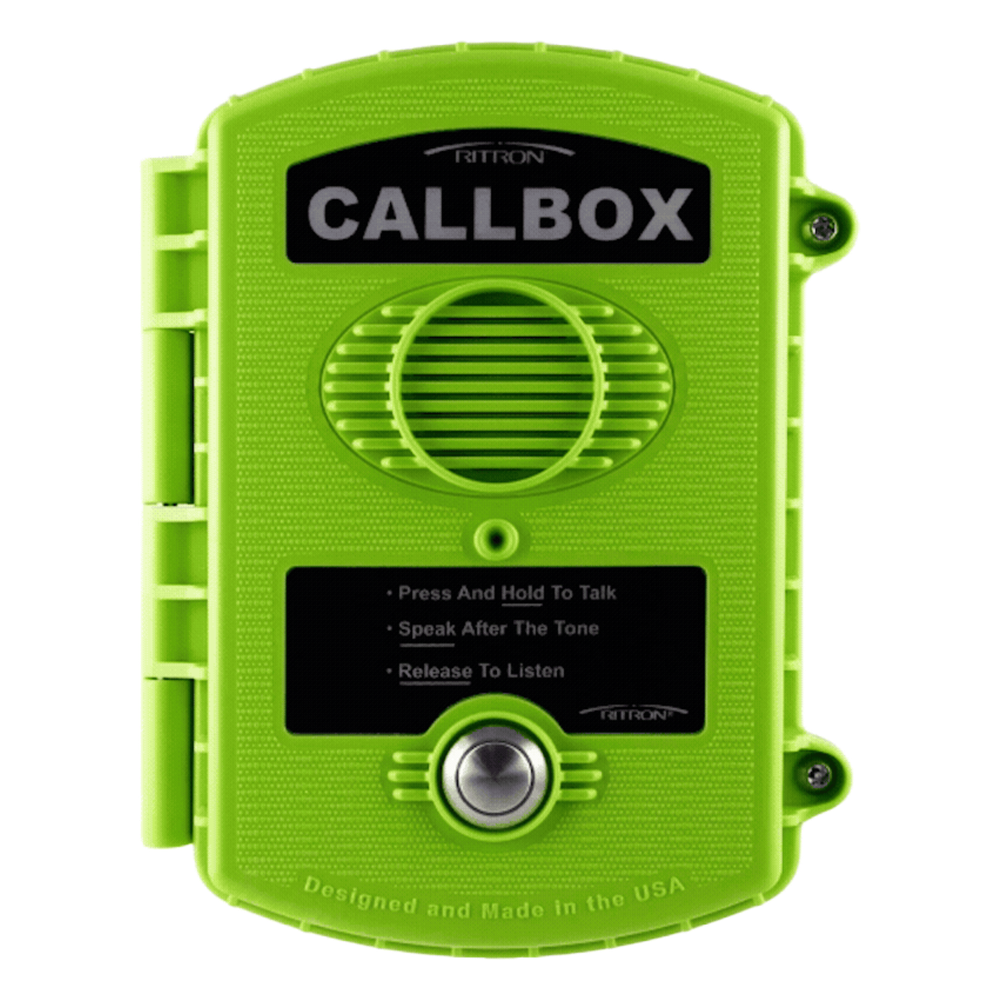 Callbox, Intercomunicador Inalámbrico Vía Radio UHF 450-470MHZ, Serie Q1 en Color Verde