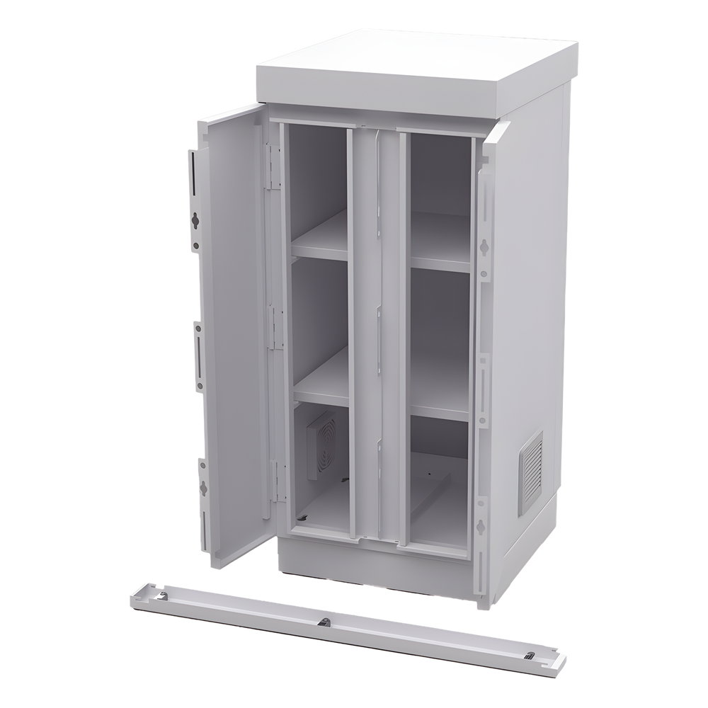 Gabinete de Seguridad de Lámina Galvanizada  para Almacenamiento de Baterías (Hasta 6 baterías PL110D12).