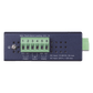 Convertidor de Medios PoE Industrial, Puerto SFP 1000BASE-SX/LX a Puerto RJ45 Gigabit con Salida PoE 802.3at (Hasta 30 W).