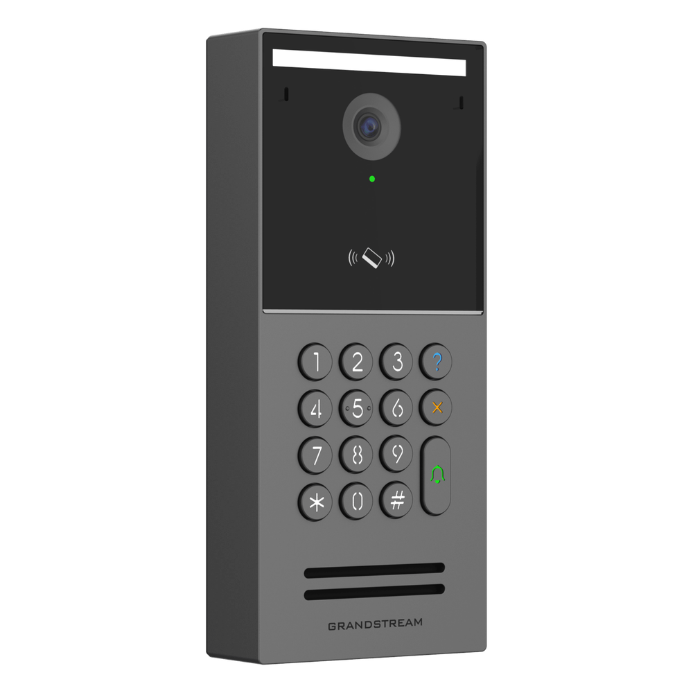 Videoportero IP Inteligente GDS3725 / 2K Ultra HD 1080p / Ángulo 127° / IA ISP con Análisis de Comportamiento / Lector RFID IC-ID NFC / Múltiples Métodos de Apertura / PoE Integrado / Protección IP66 IK10 / Interoper