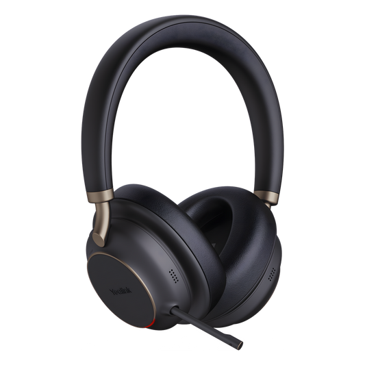 Diadema Inalambrica BH76 Plus With Charging Stand UC Black USB C/A de Yealink con ANC Híbrida y Estación de Carga Premium