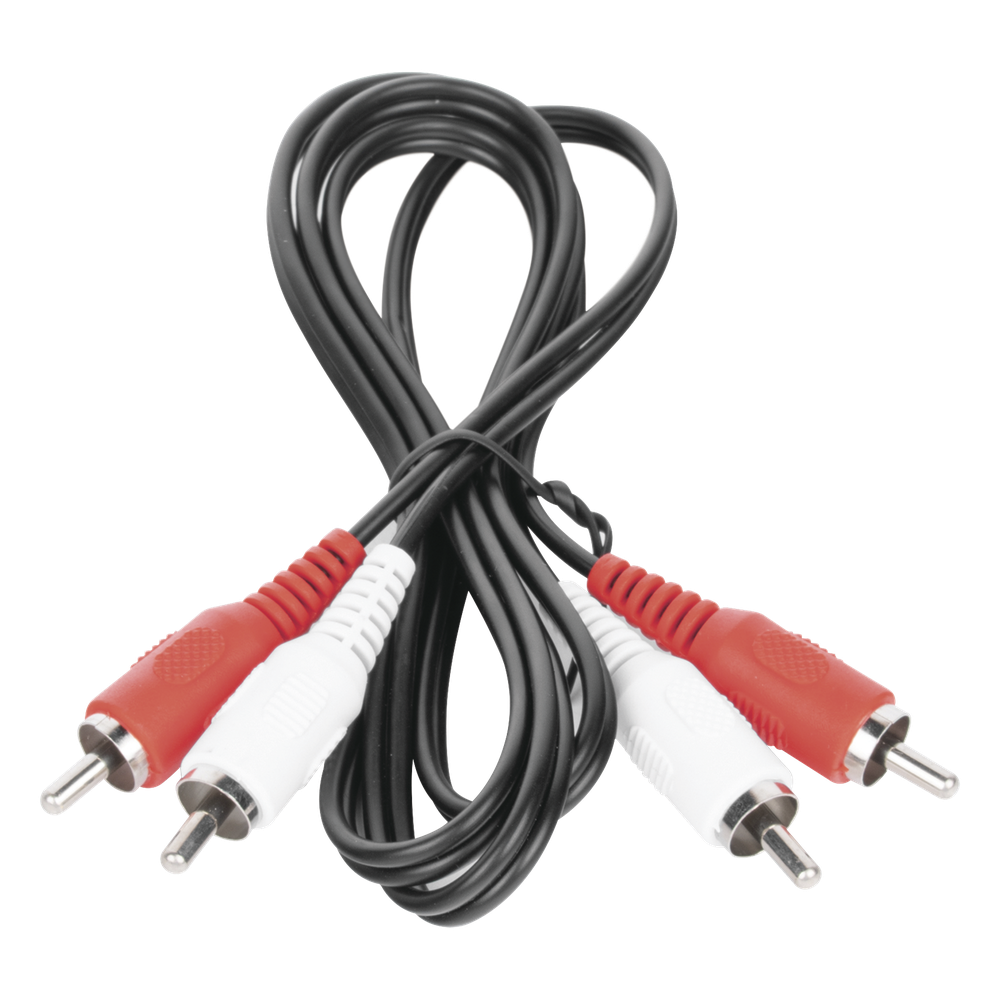 Cable RCA Macho a Macho de 1 Metro (3.28 Pies) de Longitud, para Aplicaciones de Audio y Video Optimizado para HD