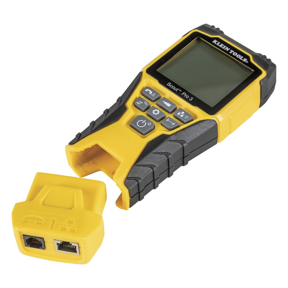 Kit Scout™ Pro 3 Probador de Cables de Voz (RJ11/12), de Datos (RJ45) y de Video (Coaxial con conector F),
