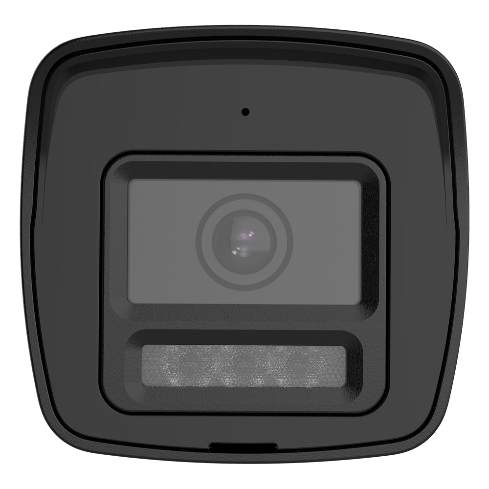 [Audio Bidireccional + Dual Light + ColorVu] Bala TURBOHD 3K (5 Megapixel) / Lente 2.8mm / 30 mts IR EXIR + 20 mts Luz Blanca / Micrófono y Bocina Integrado / Exterior IP67 / Metal / dWDR