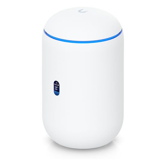 Dream Router 7 Cloud Gateway de 10G de Escritorio con WiFi 7 Integrado, Switch de 4 Puertos, Almacenamiento microSD y Compatibilidad Total con Full Stack UniFi