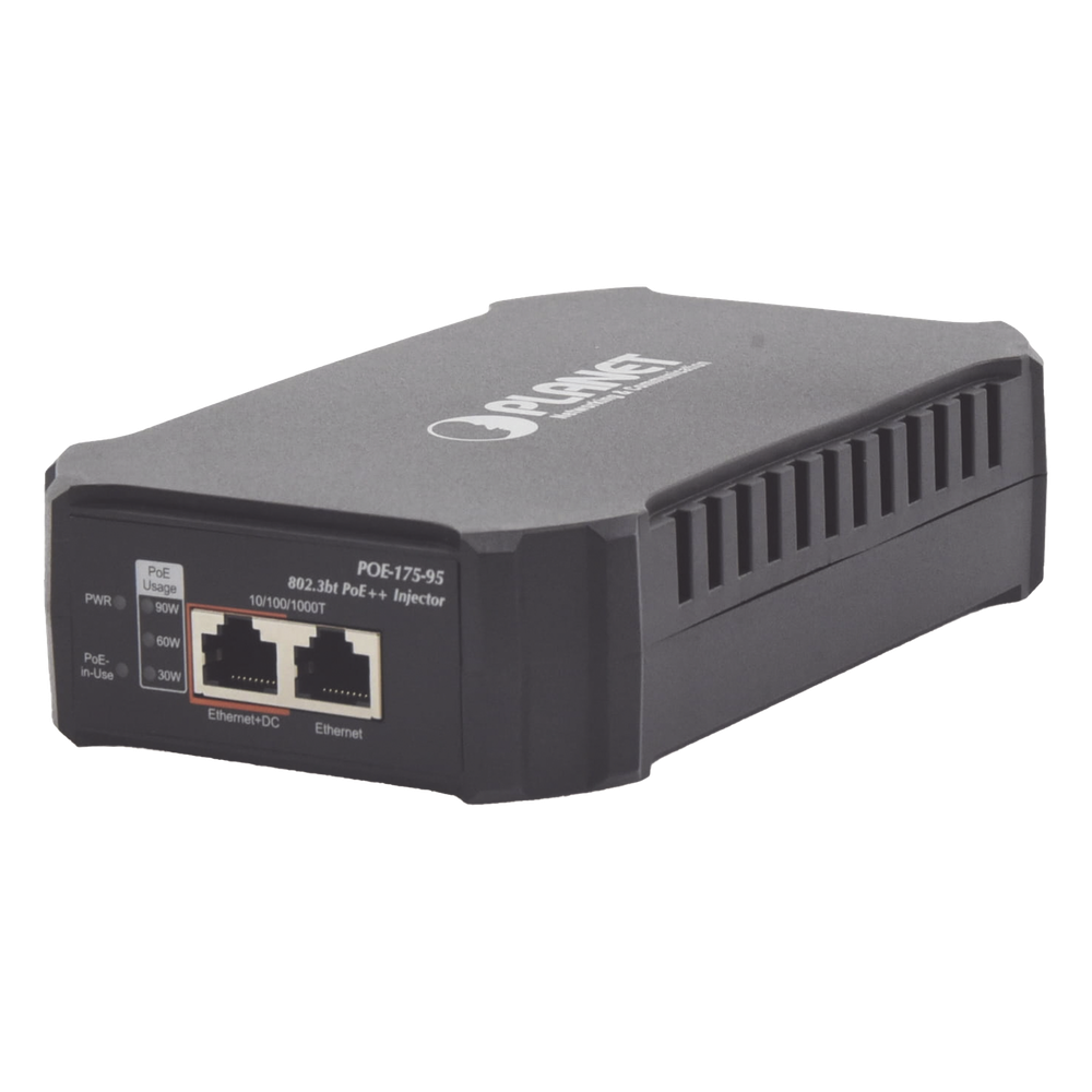 Inyector PoE 802.3bt 95 Watts Gigabit c/Fuente Interna