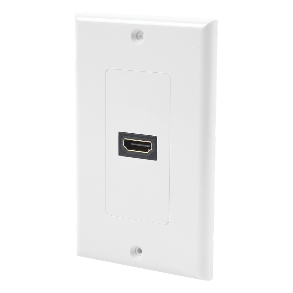 Placa de Pared 1 Puerto HDMI Hembra a Hembra