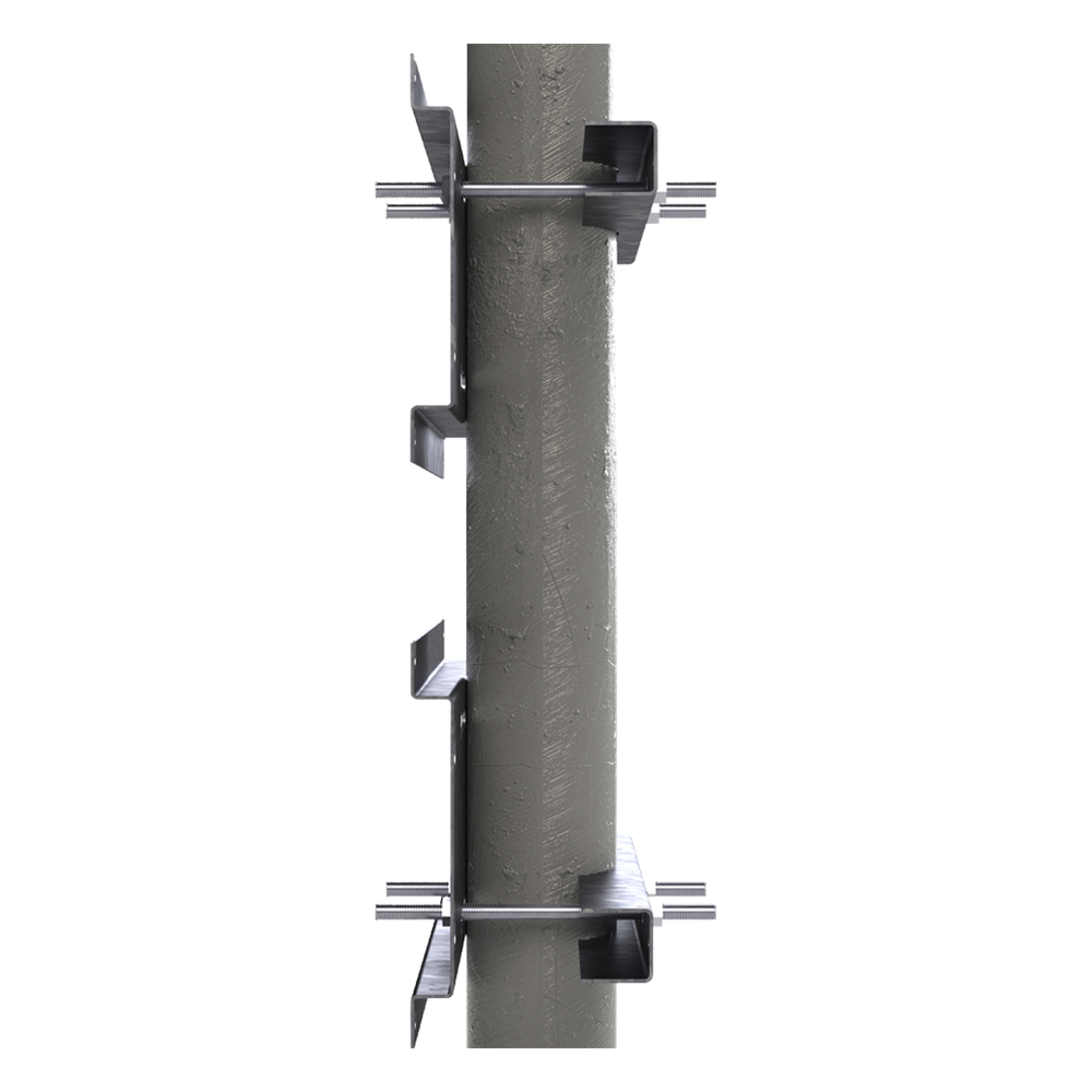 Herraje para Fijación a Pared, Torre o Poste compatible con LP-FORTE-16UR3 y LP-FORTE-24U-R3