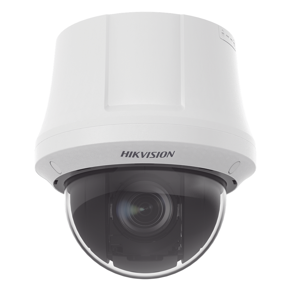 PTZ IP 4K (8 Megapixel) / 25X Zoom  / Uso en Plafon / IP54 / ACUSEEK / DARKFIGHTER / ACUSENSE / WDR 120 dB / Audio y Alarmas I/O / HLC / EIS / PoE+ / Micro SD