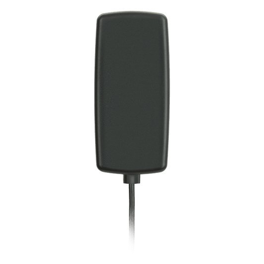 Antena 4G Slim de bajo perfil. Soporta las bandas de frecuencia Celular; 700, 850, 1700, 1900, 2100, 2500, 2600 y 2700 MHz | Hasta 3.4 dBi de ganancia.
