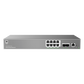 Switch de Red Empresarial L2++ / Serie GWN7800 Pro / 8 Puertos Gigabit PoE 120W / 2 Puertos 2.5GG SFP / Gestión Cloud GDMS / VLAN 4K / QoS Avanzado / Seguridad Integral