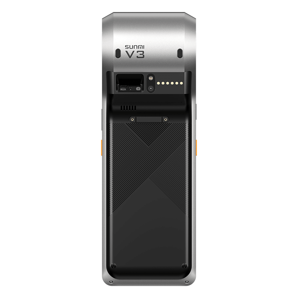 Terminal Punto de Venta / Android 14 / Qualcomm Octa-Core 2.4 GHz / 4GB RAM 64GB UFS / Wi-Fi 6E / Impresora Térmica Dual 58-80 mm / Escáner 2D +60% Alcance / NFC EMVCo / Batería 3800 mAh Extraíble / Resistente Caídas 1.2