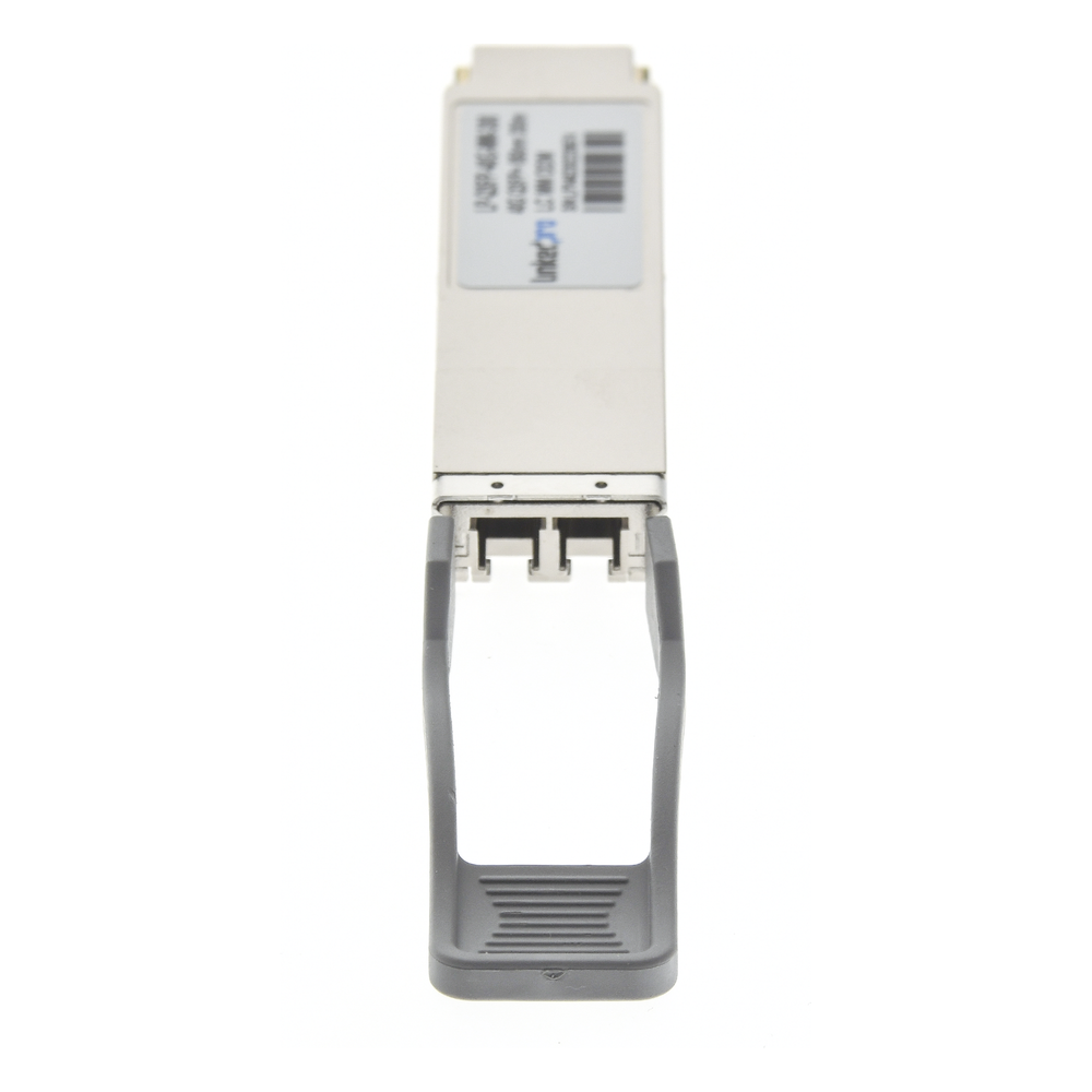 Transceptor Óptico QSFP+ (Mini-Gbic) / Multimodo 850 nm / 40 Gbps / 40GBASE-SWDM4 / Conectores LC/UPC Dúplex / DDM / Hasta 300 m