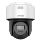 [ColorVu + Dual Light] Cámara Exterior PT TurboHD 3K  / Audio Bidireccional y Sirena / Luz Blanca 40 m / IP66 / -30°C a 60°C / Material Plástico