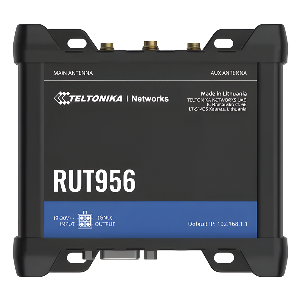 Router Industrial LTE 4G Profesional / 150 Mbps Cat 4 / 4 Puertos Ethernet / RS232 RS485 / WiFi / Doble SIM / GNSS