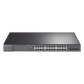 Switch L2+ Omada PoE+ / 24 Puertos PoE+ 10/100/1000 Mbps / 4 Puertos SFP 1G / 2 Puertos Consola (RJ45 y microUSB) / Administración Centralizada Omada o Stand-Alone / Multicast IGMP / Calidad de Servicio / Presupuesto PoE 384W / Montaje en Rack