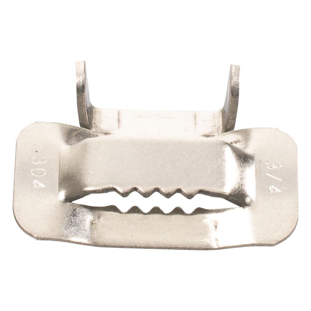 Hebilla de Acero Inoxidable T, 3/4", 100 piezas