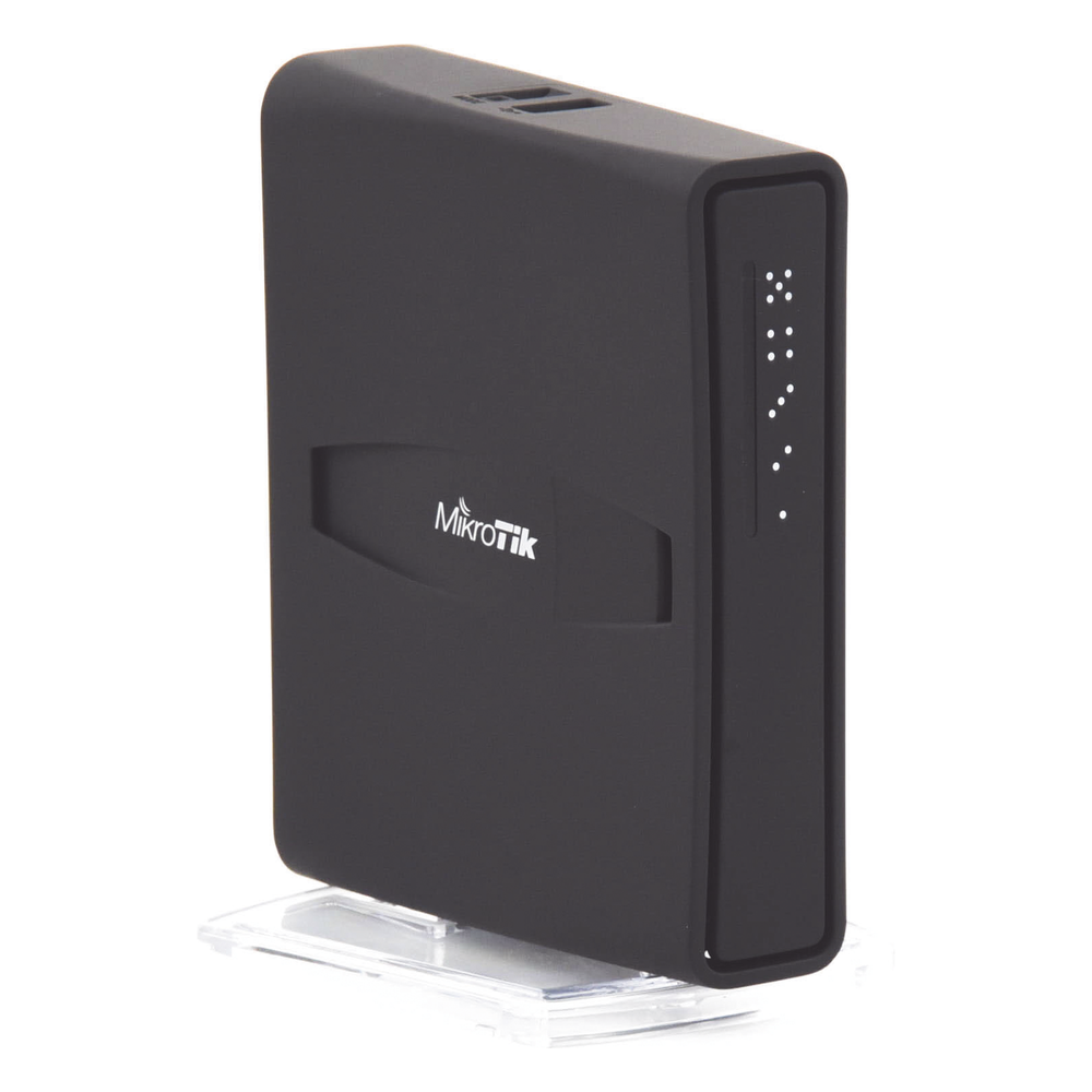 (hAP ac2) 5 Puertos Gigabit Ethernet, 1 puerto USB, Doble Banda 802.11 b/g/n/ac, antena de 2.5 dBi hasta 500 mW de Potencia