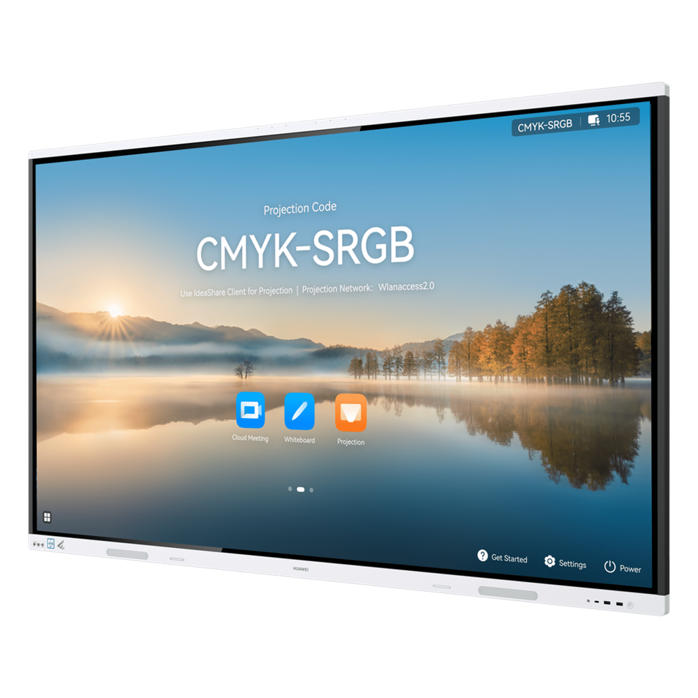 Pantalla Interactiva IdeaHub Board 3 PRO de 75" para Colaboración Inteligente, 4K, Harmony OS, Wi-Fi 6