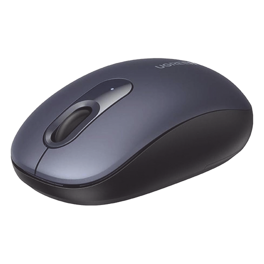 Mouse Inalámbrico 2.4G 800/1200/1600/2400 DPI | Función de 3 botones | Alcance 10m | Silencioso |  Ergonómico | Anti-caída y Anti-interferencias | Batería Alcalina AA incluida  | Midnight Blue.