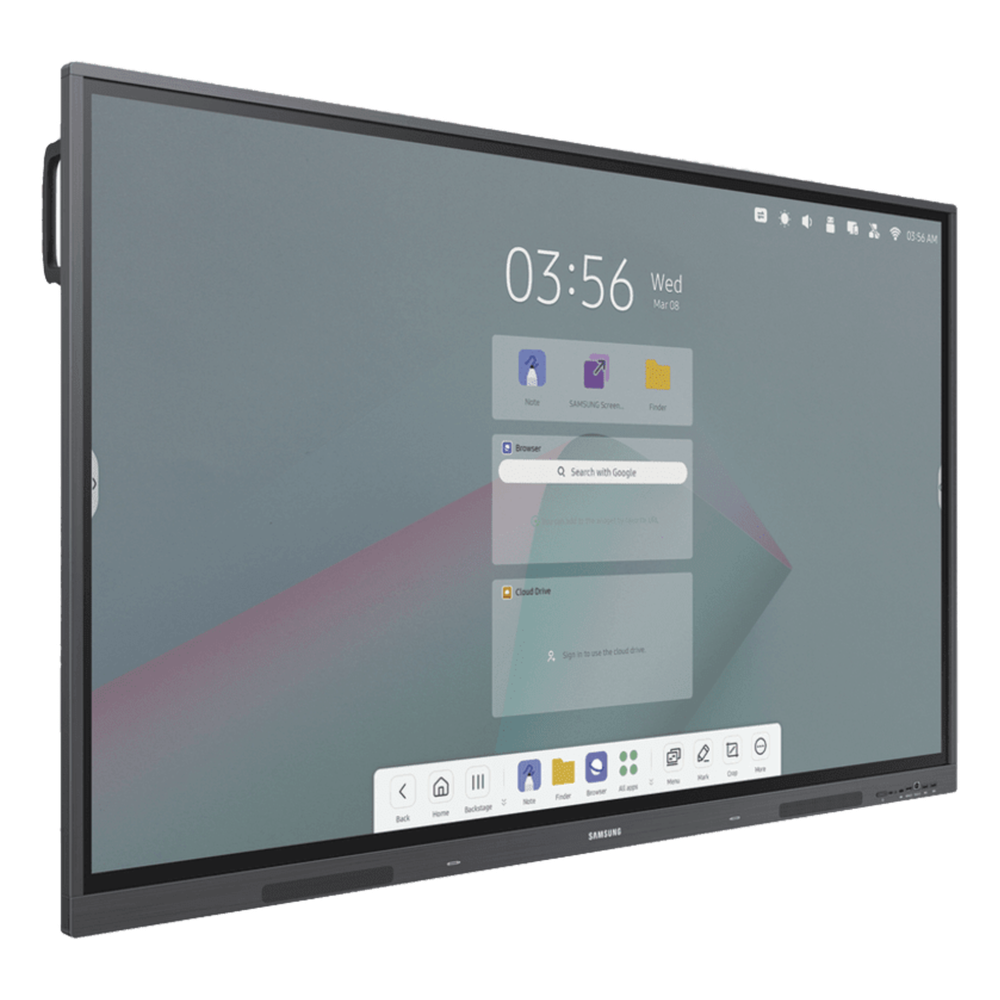 Pantalla Interactiva 86" / Resolución 4K UHD (3840x2160) / Táctil IR 40 Puntos / Brillo 400 nits / Android 13 / WiFi y Bluetooth / Compatible VESA 800x600