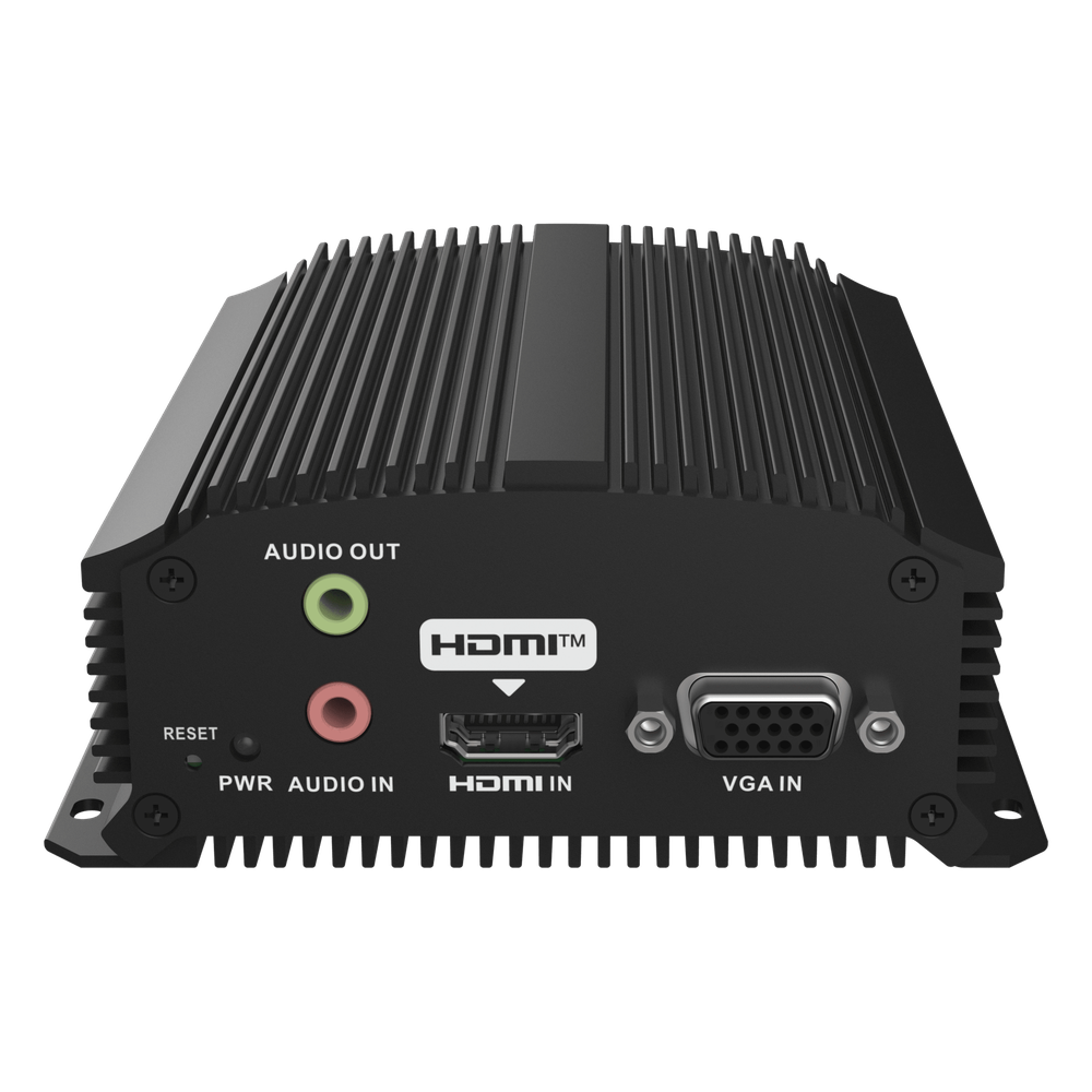 Codificador de Vídeo (Encoder) / Entrada HDMI o VGA / 1 Entrada de Audio