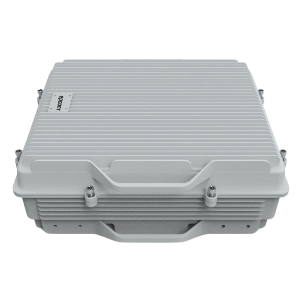 (HASTA 3 KILÓMETROS) Amplificador de Señal Celular TRI Banda / 2G, 3G, 4G y Llamadas / 20 Watts de Potencia / Ganancia DL 95 dB / Amplía la Cobertura Celular a Área Rural / IP65 Exterior