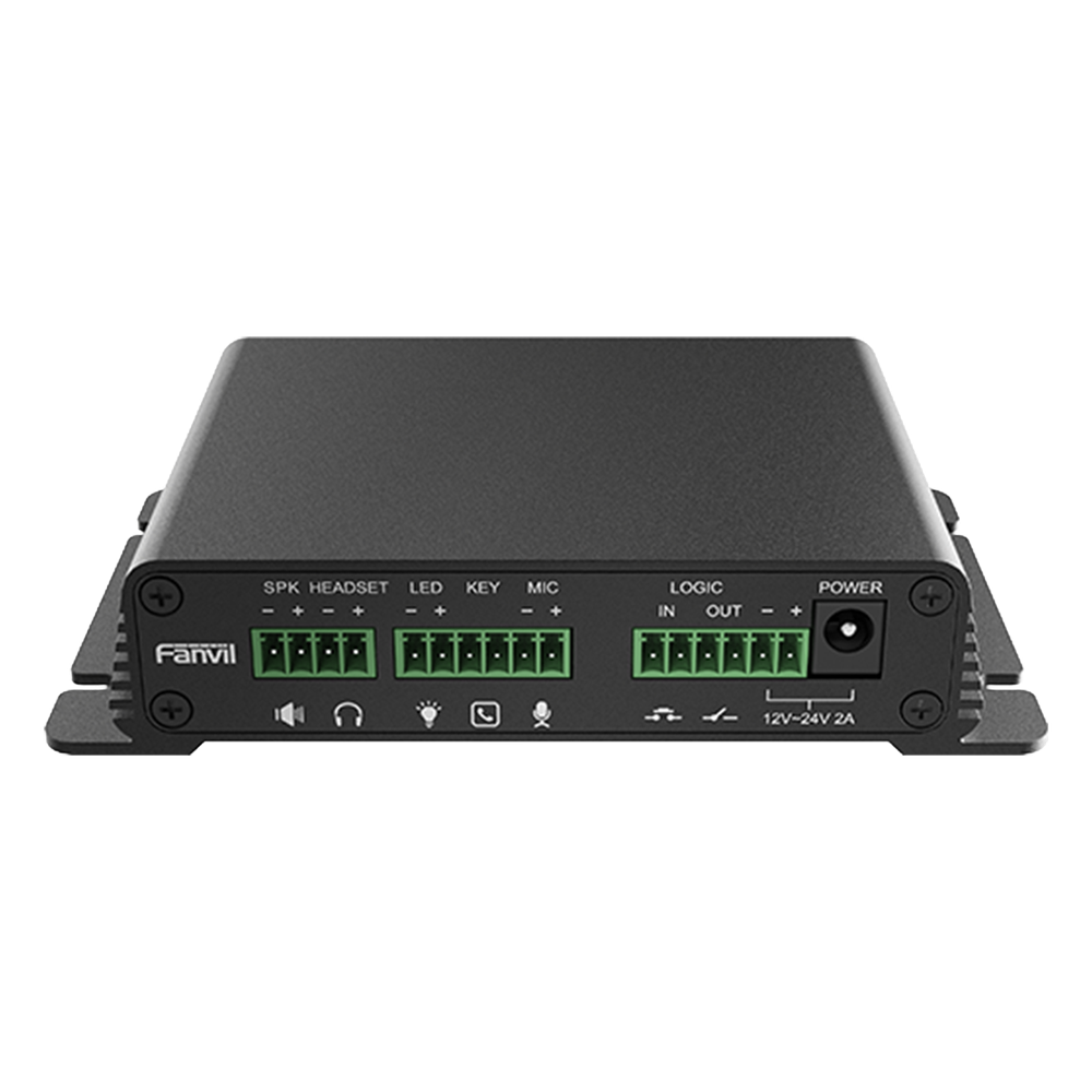 Gateway para Voceo, Paging y Video / Soporte 1 Cámara / Amplificador integrado de hasta 30 W