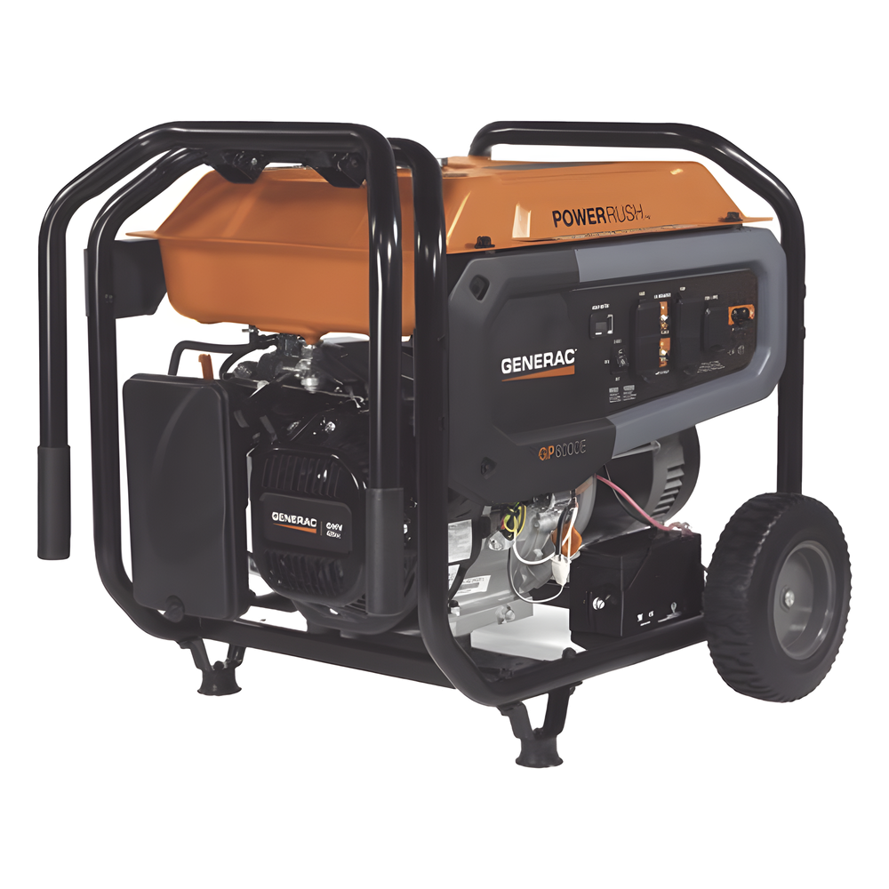 Generador Portátil a Gasolina, 8 kW, 120/240Vca, Arranque Eléctrico