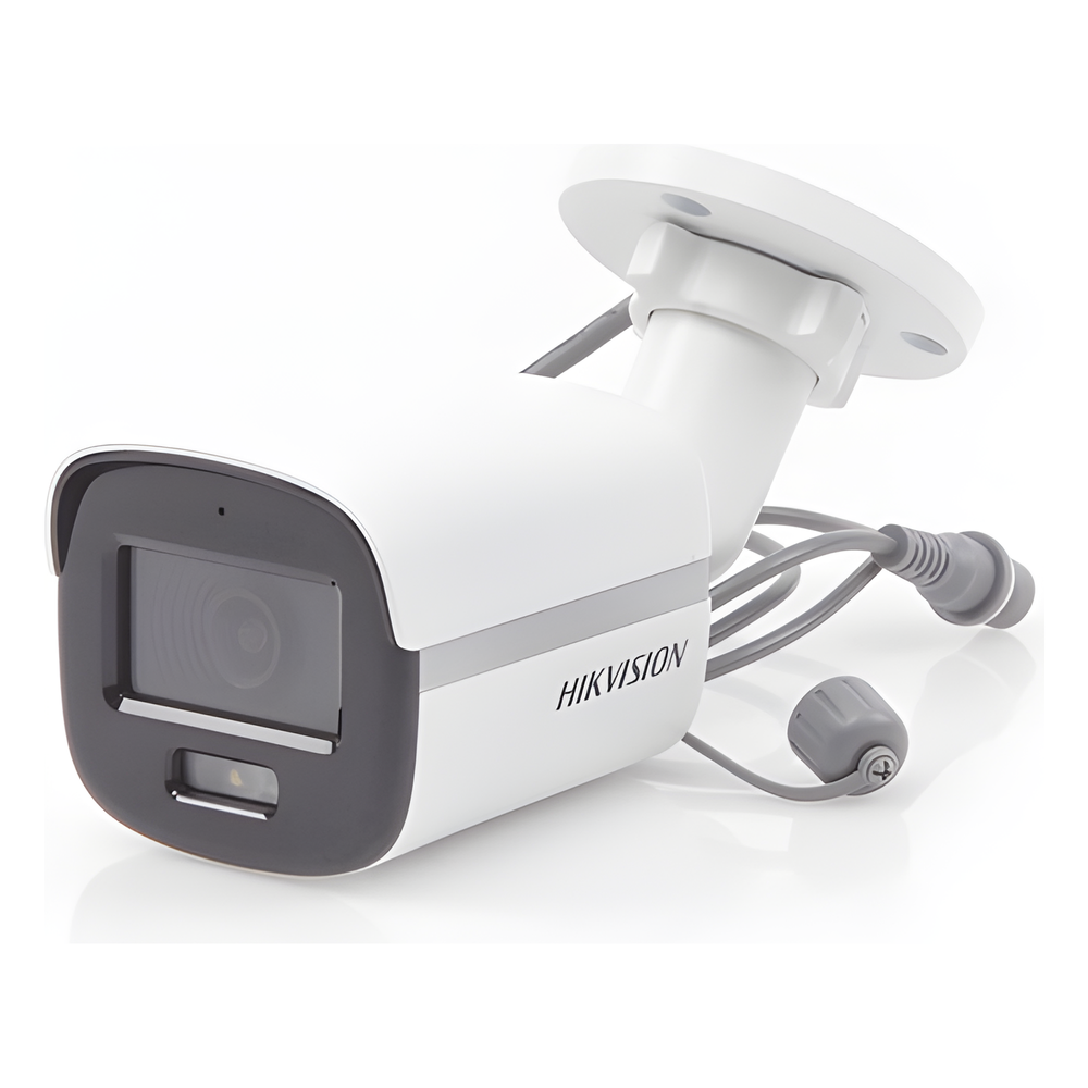 [Dual Light + ColorVu] Bala TURBOHD 2 Megapixel (1080p) / Lente 2.8 mm / 20 mts IR + 20 mts Luz Blanca / Gran Angular 105° / Exterior IP67 / Micrófono Integrado / dWDR / 4 Tecnologías