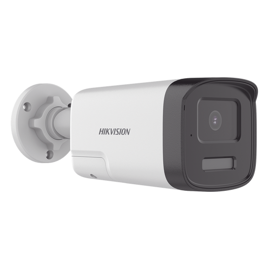 [Audio Bidireccional + Dual Light + ColorVu] Bala TURBOHD 2 Megapixel (1080p) / Lente 3.6 mm / 40 mts IR EXIR + 40 mts Luz Blanca / Micrófono y Bocina Integrado / Exterior IP67 / dWDR