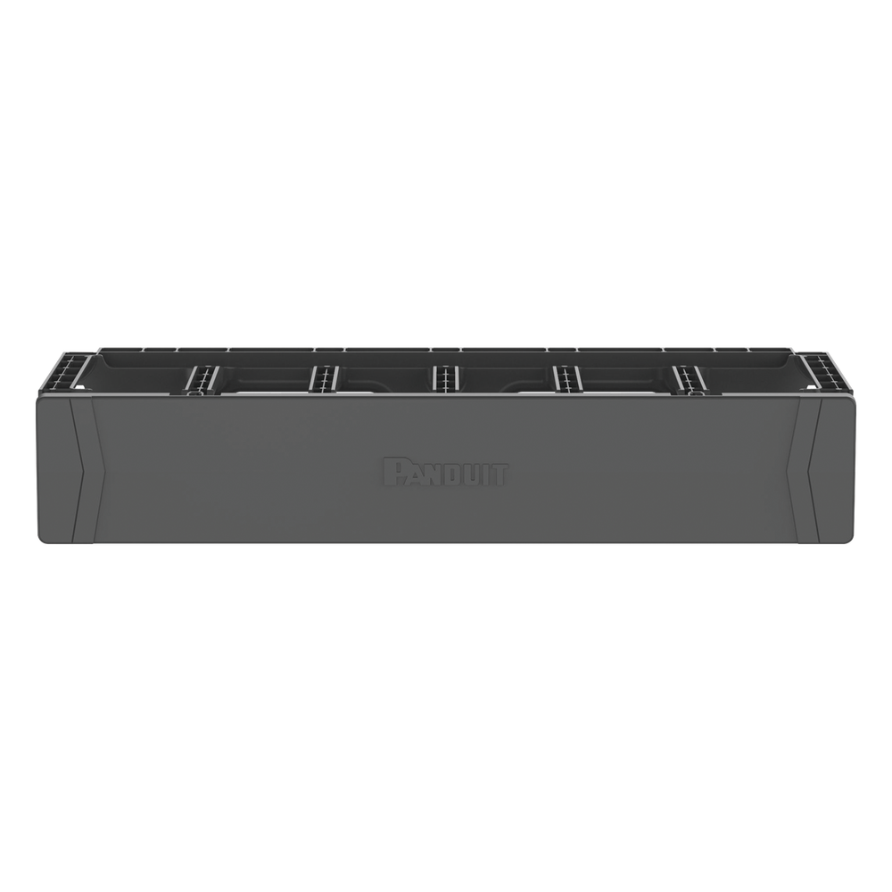 Organizador de Cables Horizontal PatchRunner™, Sencillo (Solo Frontal), Para Rack de 19in, 2UR