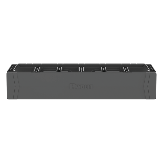 Organizador de Cables Horizontal PatchRunner™, Sencillo (Solo Frontal), Para Rack de 19in, 2UR