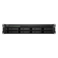Servidor de Almacenamiento en Red RackStation RS1221+ | 8 Bahías | Expansión a 12 Bahías | CPU AMD Ryzen V1500B | 4 GB DDR4 ECC | RAID Soportado | 10/25GbE | Synology High Availability | Protección de Datos Integral.