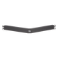 Tapa Ciega Para Rack Estándar de 19in, Angulado, de Acero, 1UR, Color Negro