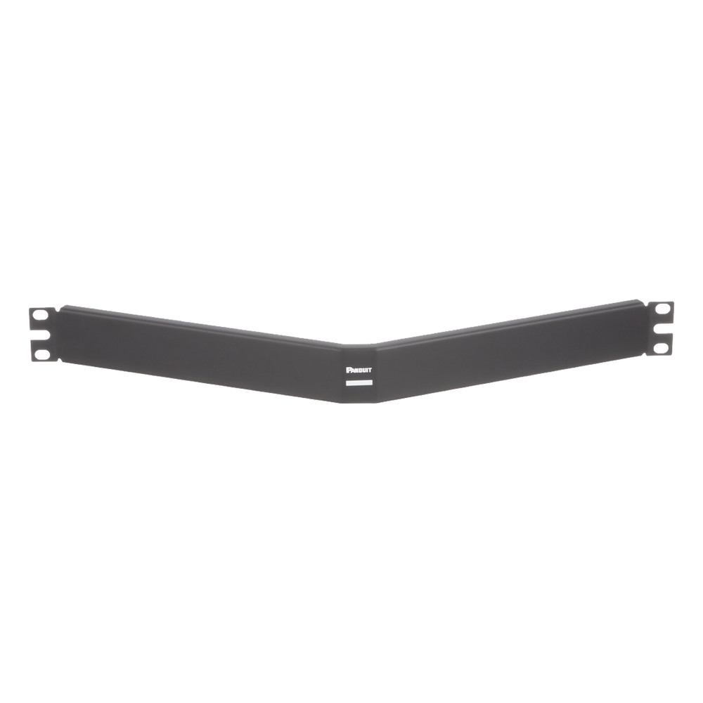Tapa Ciega Para Rack Estándar de 19in, Angulado, de Acero, 1UR, Color Negro
