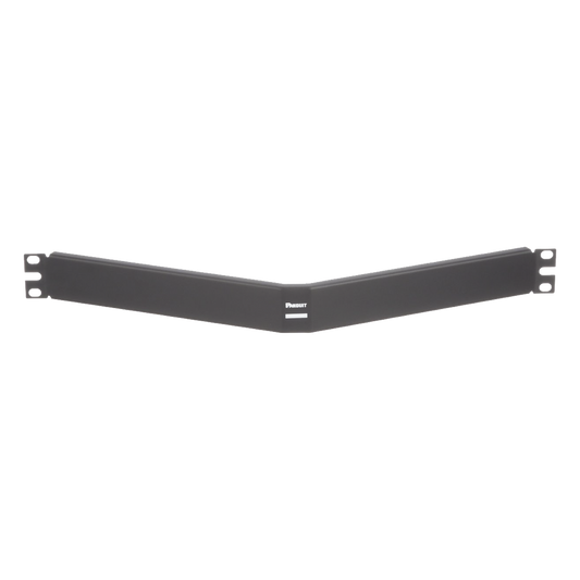 Tapa Ciega Para Rack Estándar de 19in, Angulado, de Acero, 1UR, Color Negro