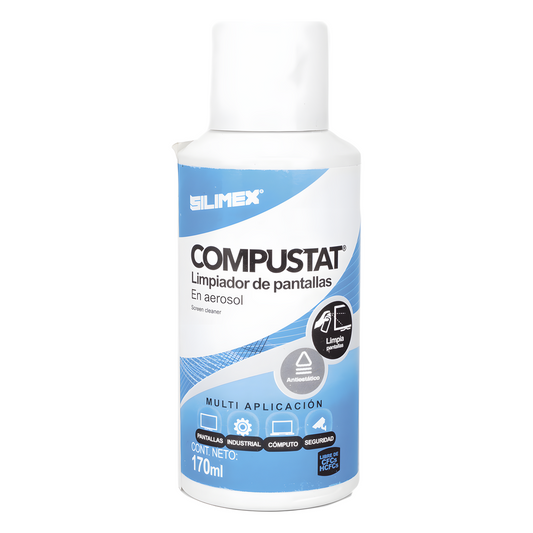 Limpiador de Pantallas y Cámaras, Protector Anti-Estático en Aerosol, con Protección Contra Rayos UV, Repelente de Polvo, 170 ml