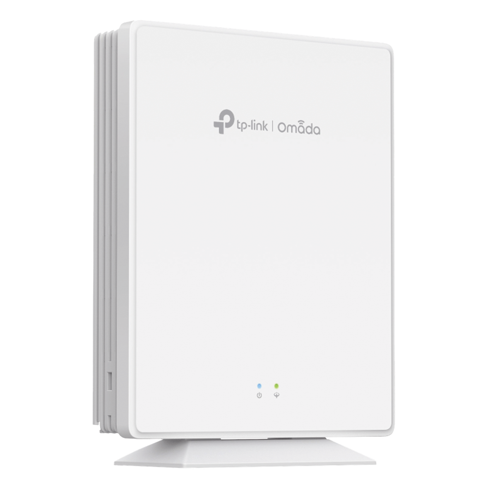 Punto de Acceso GPON Omada / WiFi 6 AX1800 / 1 puerto GPON / 1 Puerto FXS / 4 Puertos 10/100/1000 RJ45 / Wi-Fi 6 AX1800 / Mesh Omada / Configuración por Controlador o Stand-Alone / Para Montaje en Escritorio-Pared