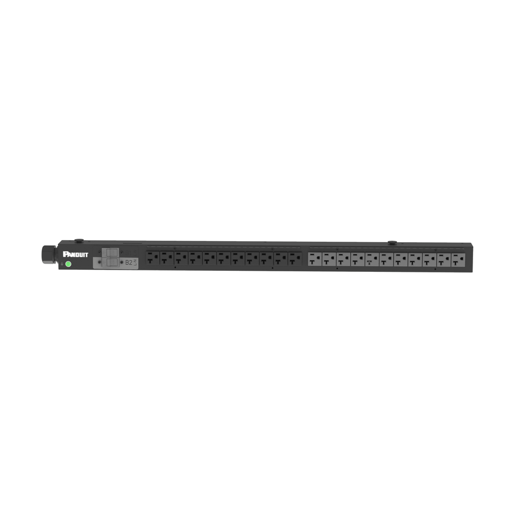 PDU Básico para Distribución de Energía, Enchufe de Entrada NEMA L5-30P, Con 22 Salidas NEMA 5-20R, de Instalación Vertical, 120 Vca, 30 Amp