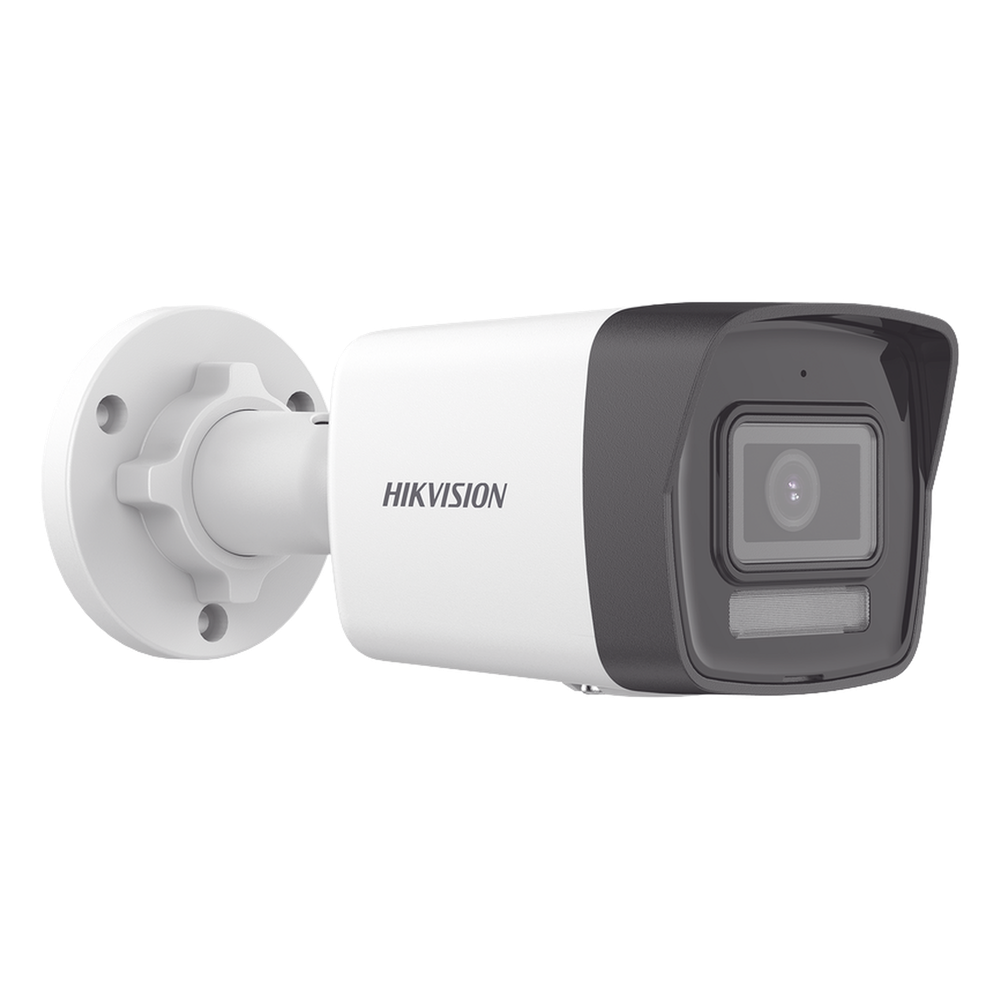 Bala IP 2 Megapixel / Lente 2.8 mm / Dual Light (30 mts IR + 30 mts Luz Blanca)  / ACUSENSE Lite / Exterior IP67 / H.265+ / PoE