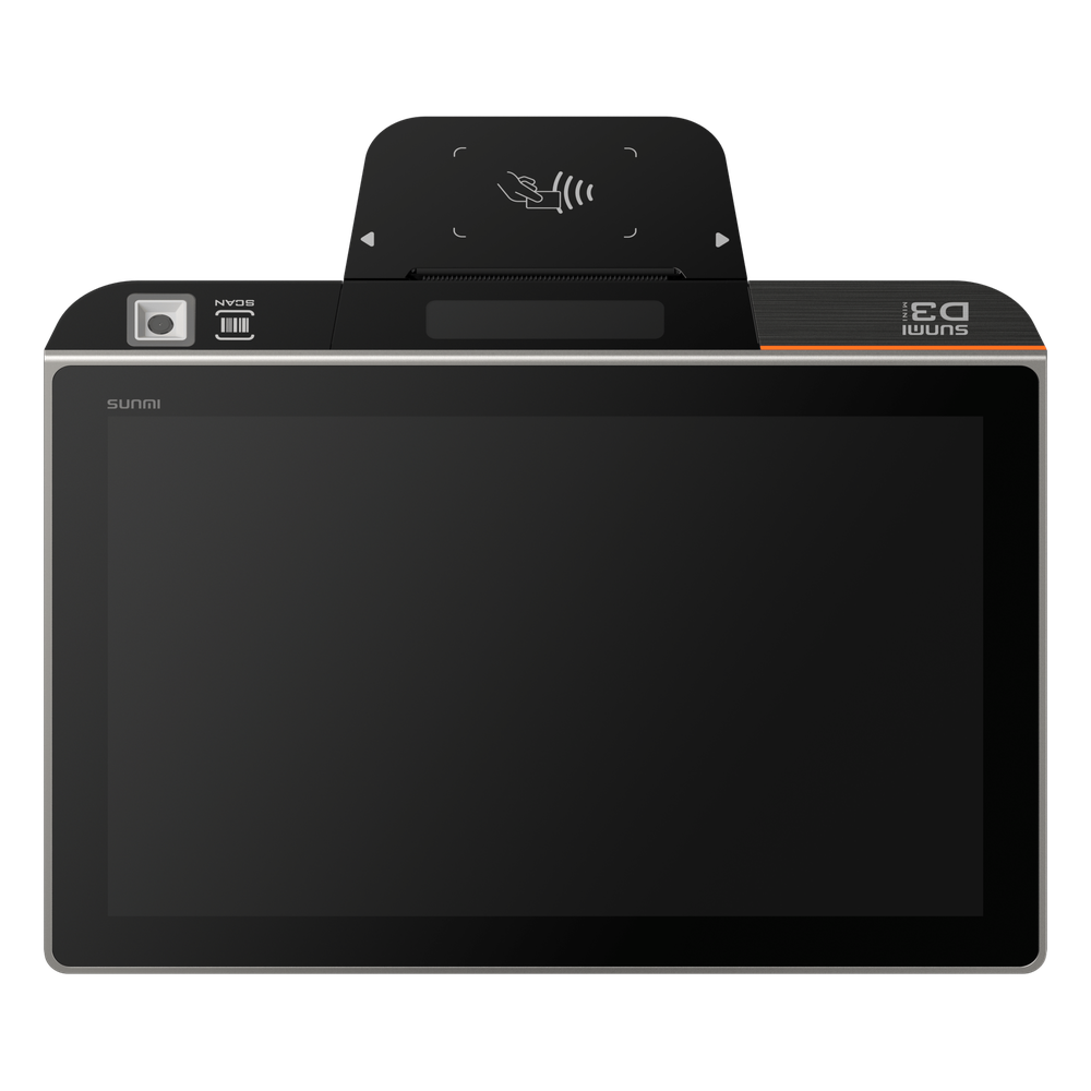 Terminal de Escritorio Inteligente SUNMI D3 MINI / Procesador Qualcomm Hexa-Core 2.4 GHz / 3 GB RAM + 32 GB ROM / Pantalla Principal 10.1" IPS / Impresora Térmica Integrada 58 mm / Android 13 / Bluetooth 5.0 / Wi-Fi Dual Band / Batería