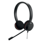 Jabra Evolve 20 DUO con conexión USB C/A, Micrófono con Cancelación de Ruido de Ultima Generación, Configuración Plug and Play (4999-829-269)