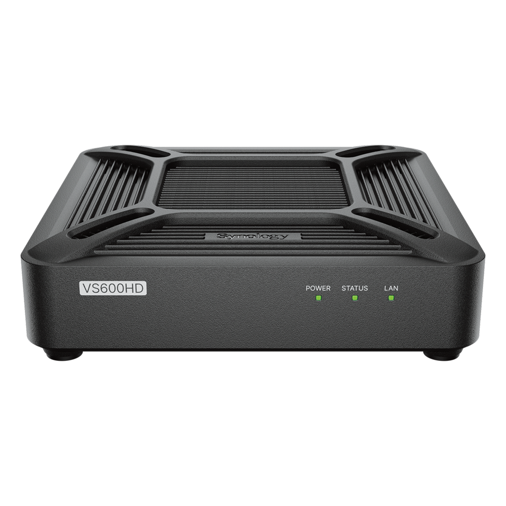 VisualStation VS600HD | Solución de Monitorización de Doble Pantalla | Salida HDMI 4K | Transmisiones IP hasta 720p/600 FPS | Compatible con Surveillance Station | Conformidad NDAA y TAA | Montaje VESA.