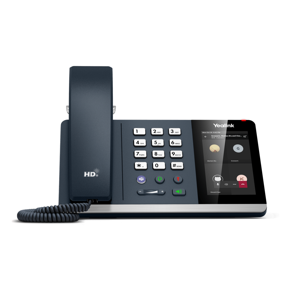 Teléfono IP Yealink MP54 Compacto con Android 12 y Certificación Microsoft Teams