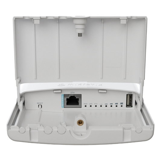 MikroTik NetBox 5 ax – CPE/PtP Conectorizado de Alto Rendimiento, Wi-Fi 6 y Gigabit para Exteriores