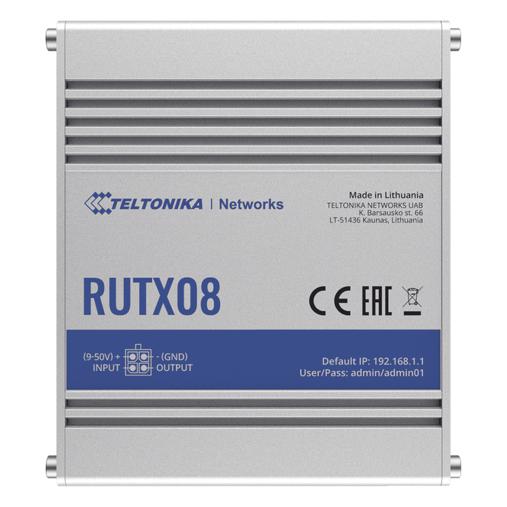 Router Industrial Ethernet VPN / 4 Puertos Gigabit / Quad-Core 717 MHz / 256 MB RAM / RMS / -40°C a 75°C