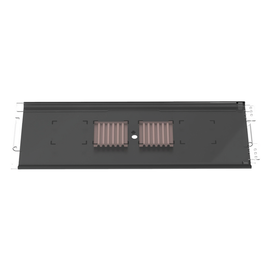 Charola de Empalme para Fibra Óptica, Para Protección de 24 Empalmes de Fusión o Mecánicos, Compatible con los Paneles FRME3 y FRME4