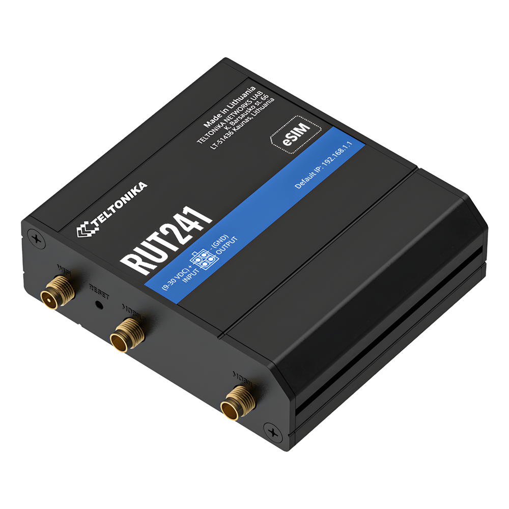 Industrial Cellular Router,Soporta eSIM/  2 puertos ethernet 10/100Mbps /WiFi 802.11b/g/n /WAN Failover